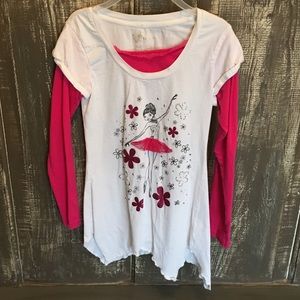 Copper key long sleeve shirt